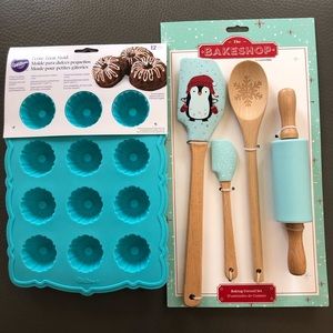 New Bakeshop Set - Utensil Set and Cak…